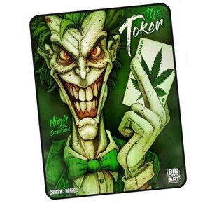 New The Toker 420 Pot Leaf Fleece Gift Throw Blanket Joker Smoke Weed Marijuana